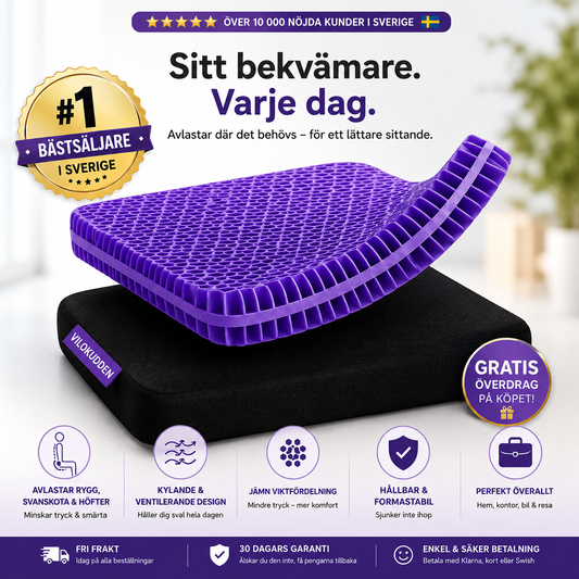 #1 mest omtyckta sittkudden i Sverige